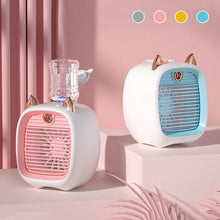 Mini Air Cooler & Humidifier 2-in-1