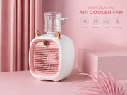 Mini Air Cooler & Humidifier 2-in-1