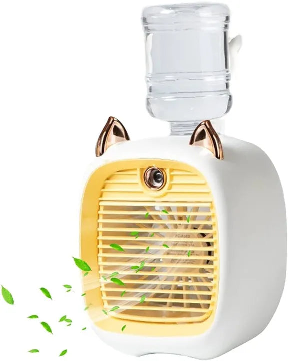 Mini Air Cooler & Humidifier 2-in-1